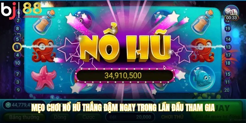 mẹo chơi nổ hũ